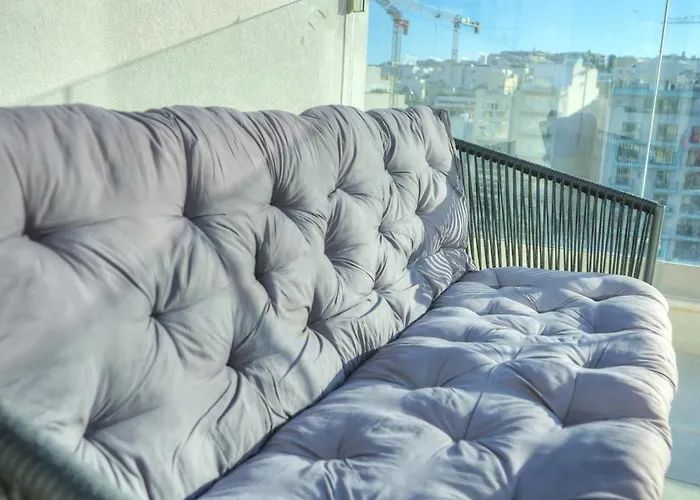 Luxurious 2 Bedroom Penthouse With Roof Terrace, Hot Tub And Breath-taking Views Yvan1-1 Daire Saint Julian's